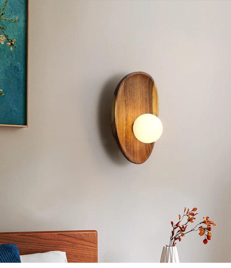 Minimalist Wood Wall Light Sconce - WbAC Ceiling Lights and Home Decor