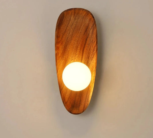 Minimalist Wood Wall Light Sconce