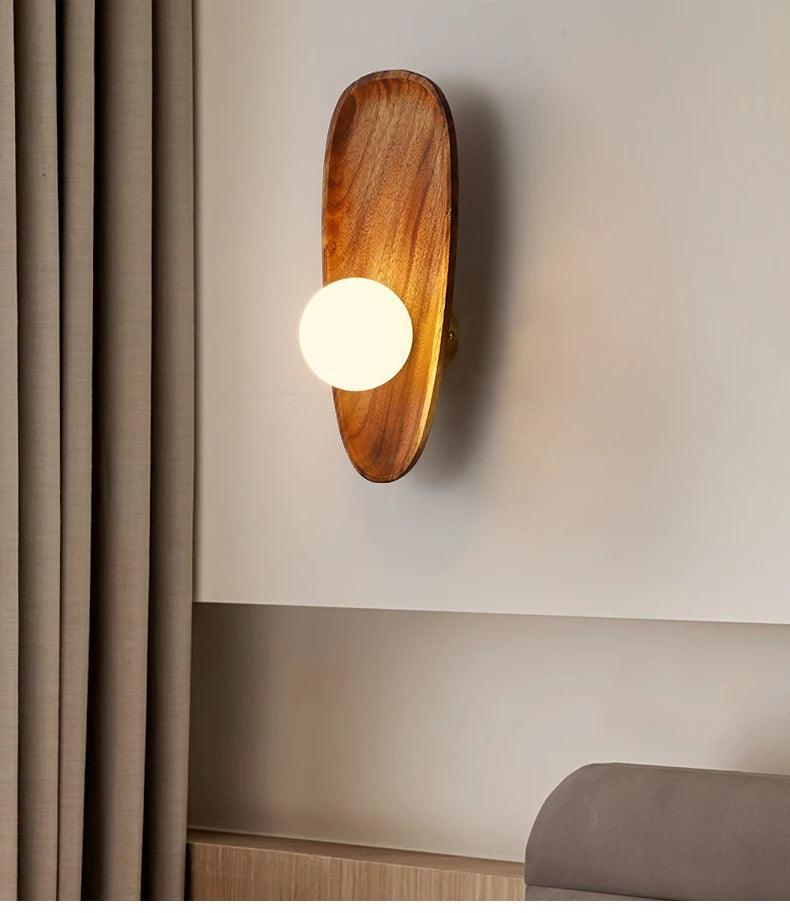 Minimalist Wood Wall Light Sconce - WbAC Ceiling Lights and Home Decor