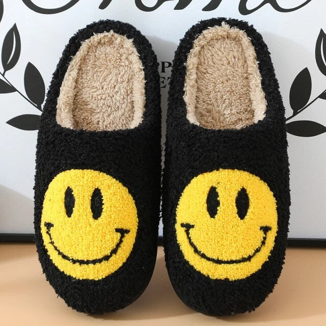 smiley face slippers amazon