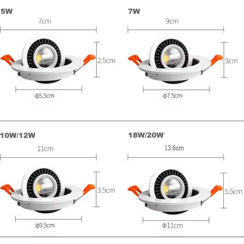 Dimmable Recessed Ceiling Lights - WbAC Ceiling Lights and Home Decor