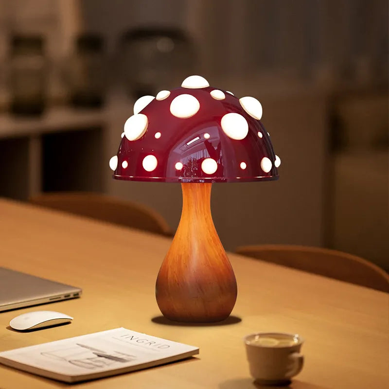 cordless mushroom lamp