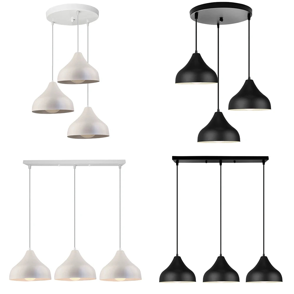 black pendant light kitchen