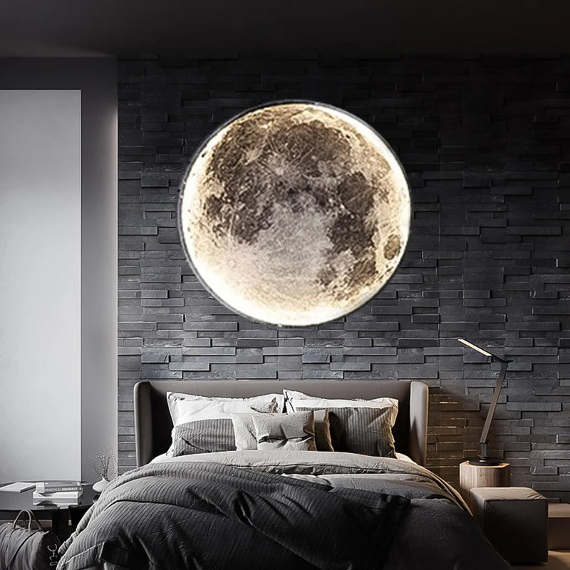 moon wall light