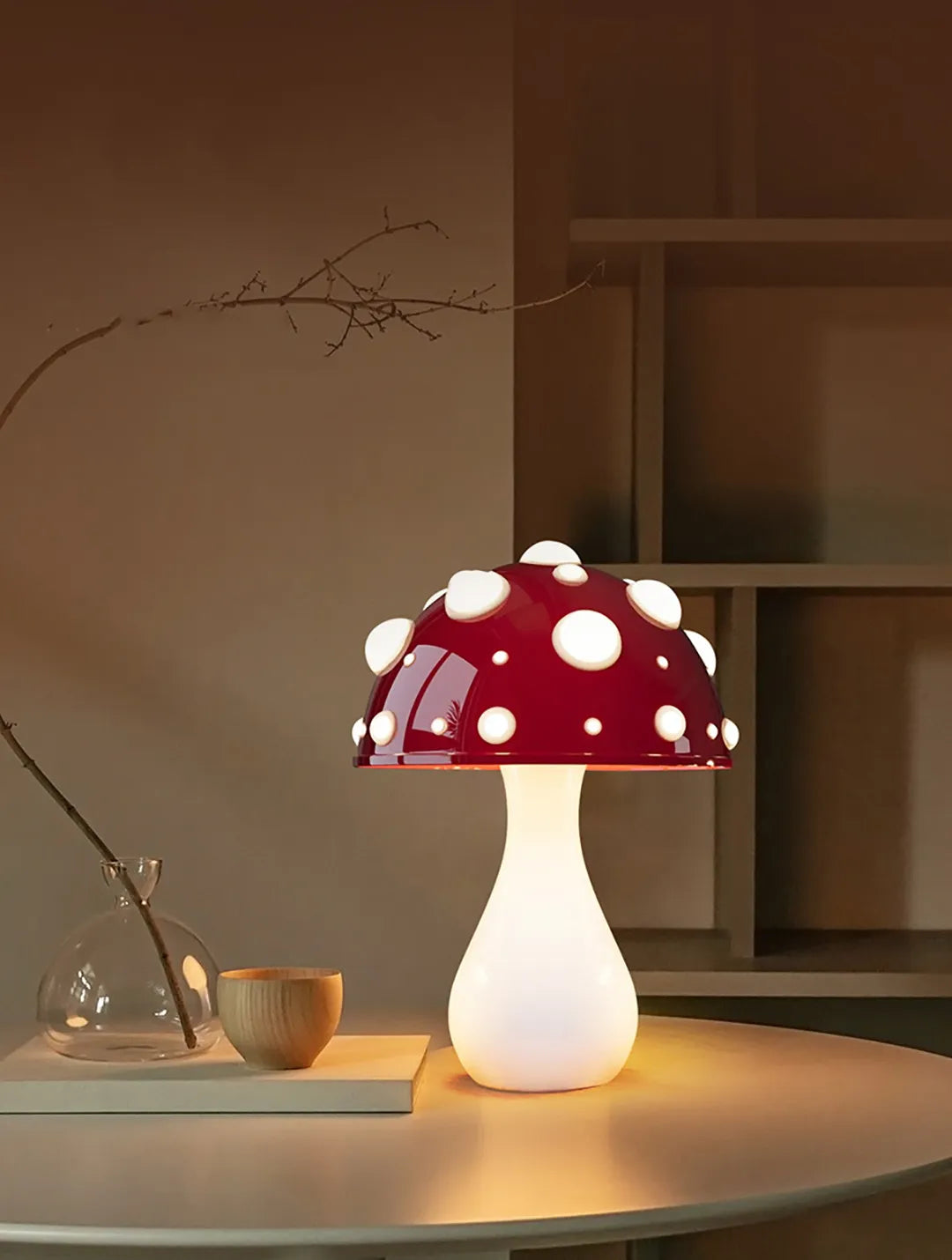 LED Mushroom Table Lamp Study Night Light Gifts