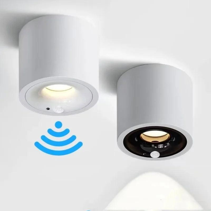 Motion Sensor Recessed LED Lighting - WbAC Ceiling Lights and Home Decor