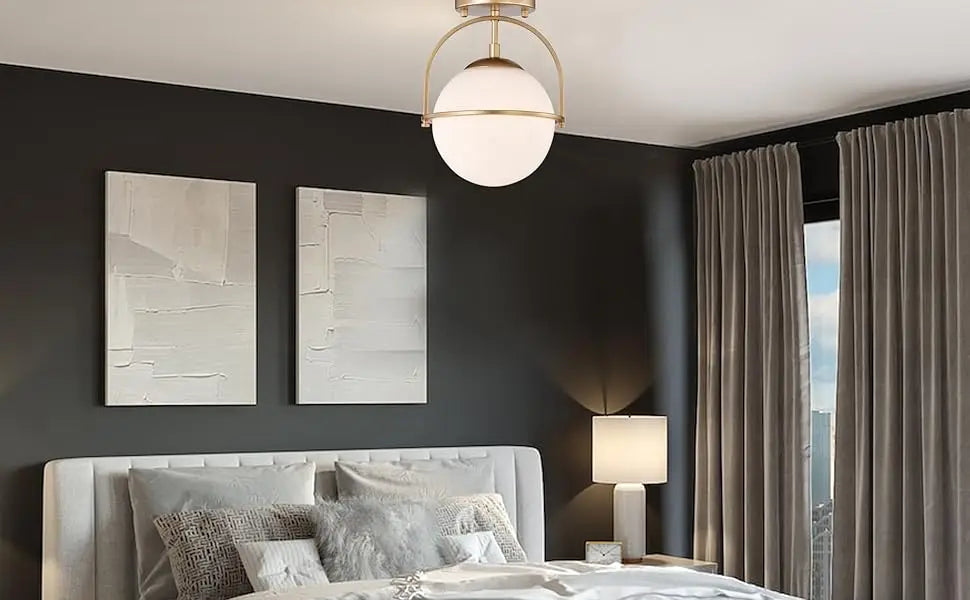 modern flush mount light