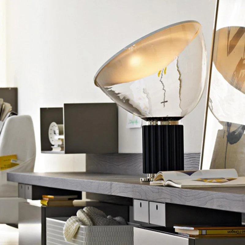 Nordic Glass Radar LED Table for Living Room Desk Lamp Floor Living Room Lamps