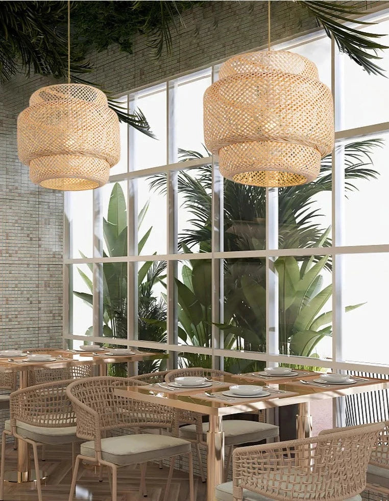 rattan dining tables industrial style chandelier