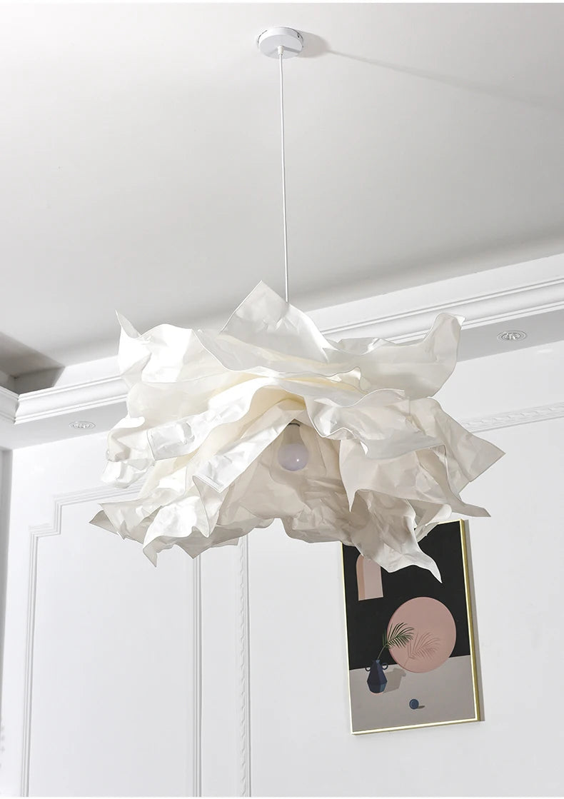 paper art chandeliers cloud paper lamps cloud chandelier paper chandelier