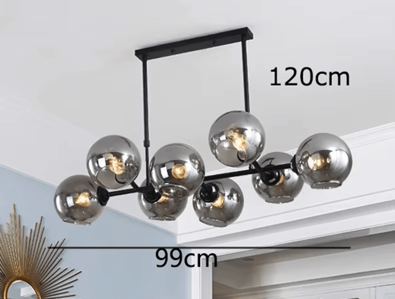 modern dining chandelier