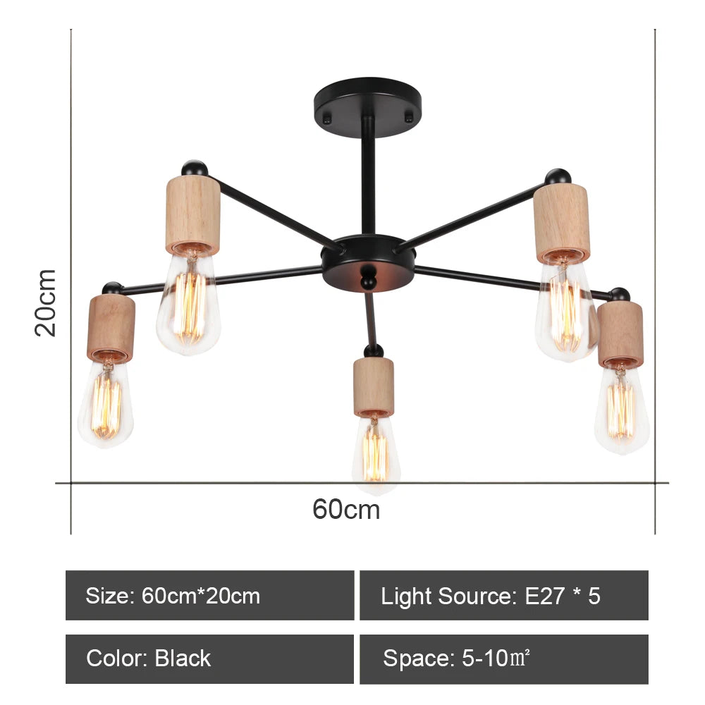 ceiling lamp modern nordic metal ceiling light retro ceiling light dimmable