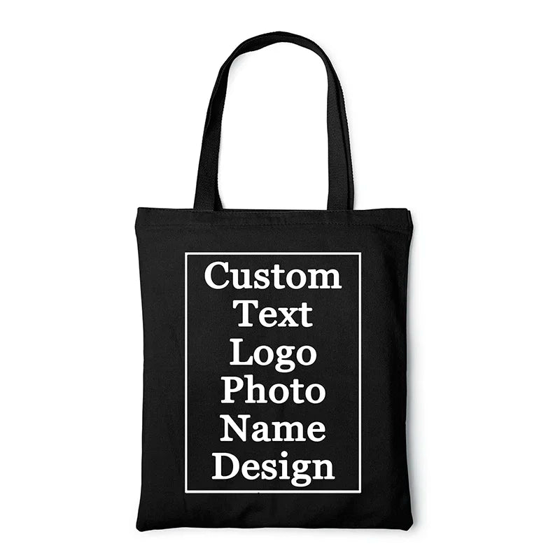 personalized tote bags custom shopping bags