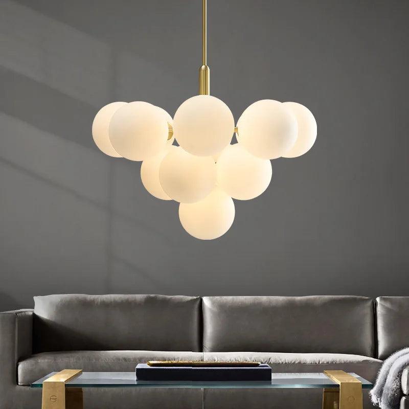 Modern Luxury Glass Chandelier - WbAC Ceiling Lights and Home Decor