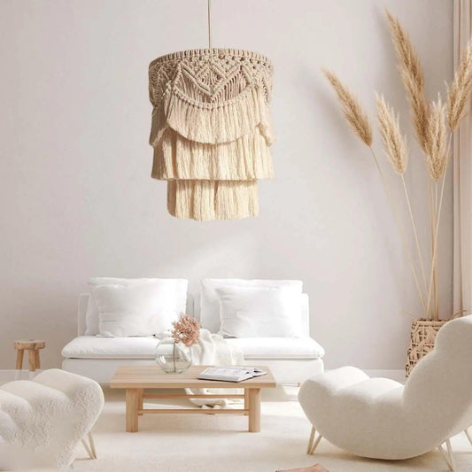 Boho Room Decor Lampshade - WbAC Ceiling Lights and Home Decor