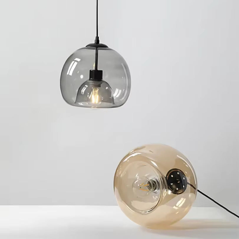 blown glass pendant lights