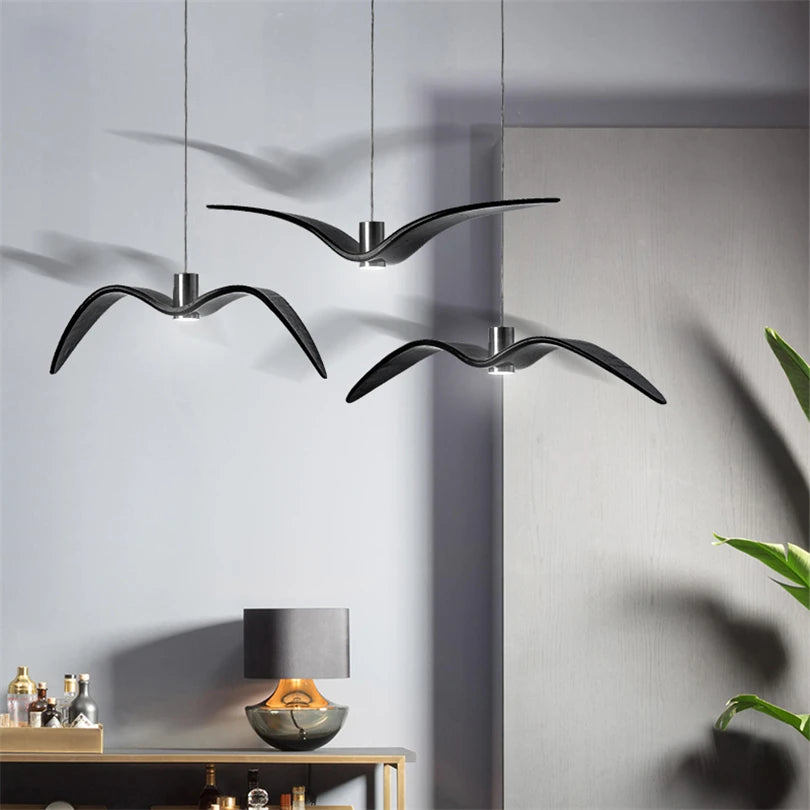 led chandelier birds bird ceiling light nordic modern bird chandelier