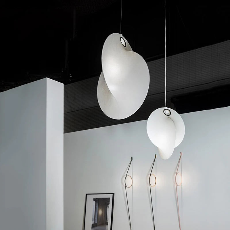 pendant light glass ball 4 luster modern living room