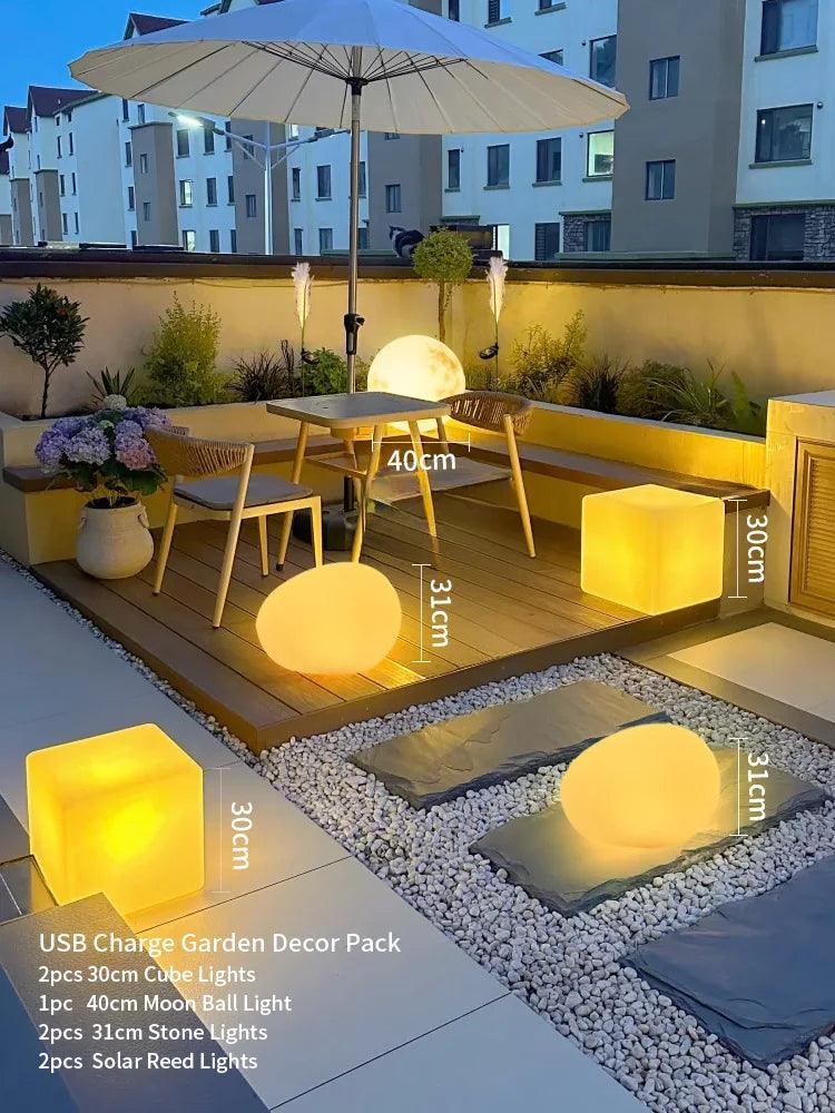 Contemporary Outdoor Light Set - WbAC Ceiling Lights and Home Decor