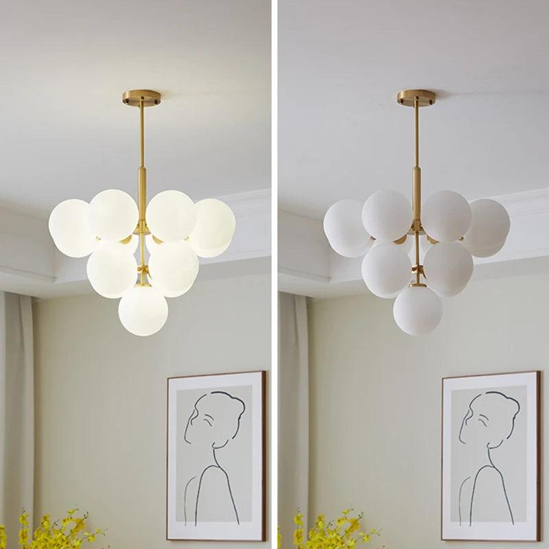 Modern Luxury Glass Chandelier - WbAC Ceiling Lights and Home Decor