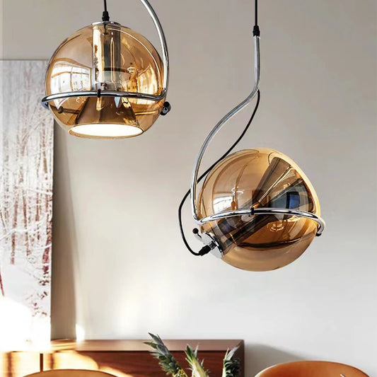 amber glass chandelier glass pendant lighting kitchen island