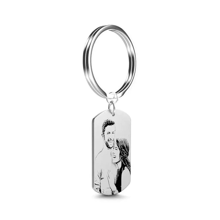 custom key chain with picture customized photo keychain