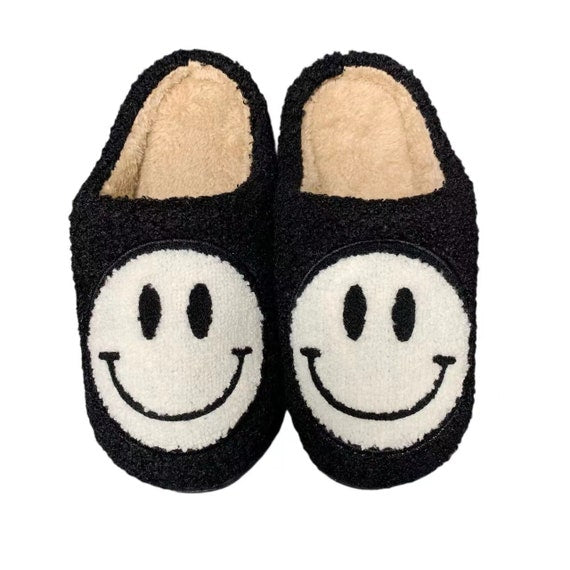 slippers smiley face