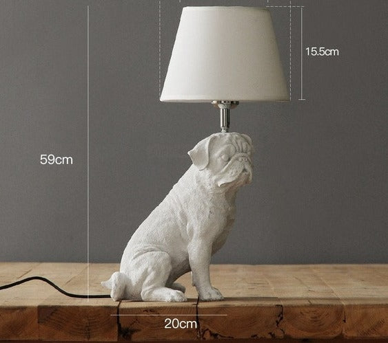 french bulldog lamp