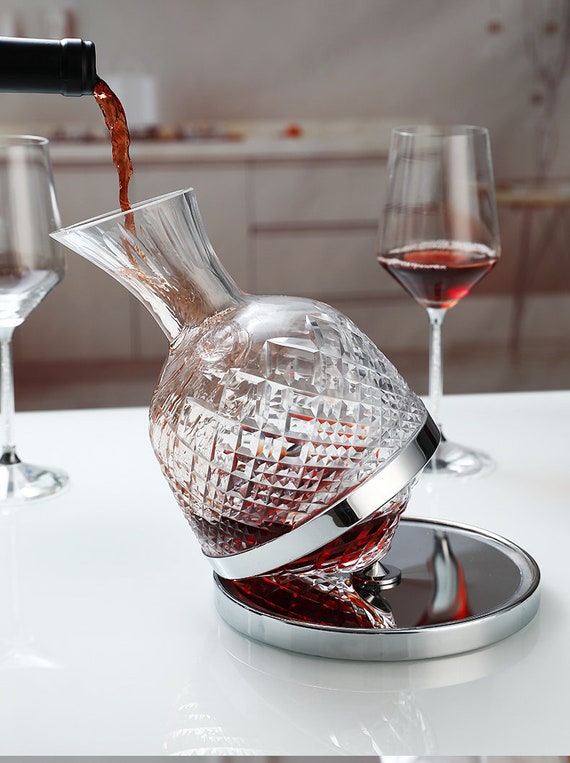 wine carafe crystal wine decanter