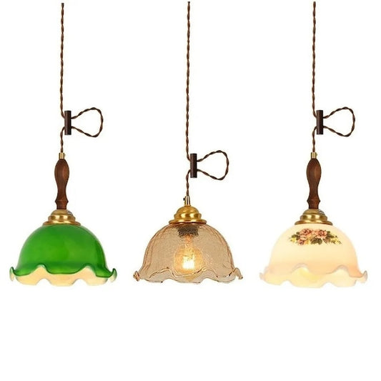 vintage light pendants vintage glass lamp ceilings