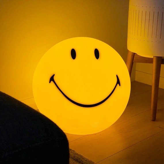 smiley led light