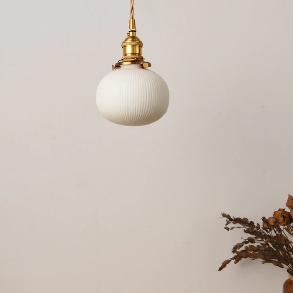 white globe pendant white ball ceiling light