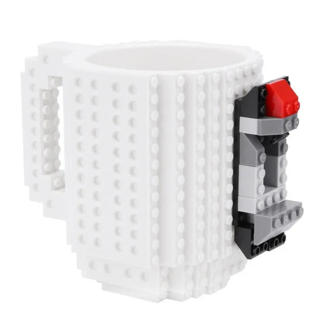 creative block design cup brick lego coffee cup mug mug 350 ml blocks