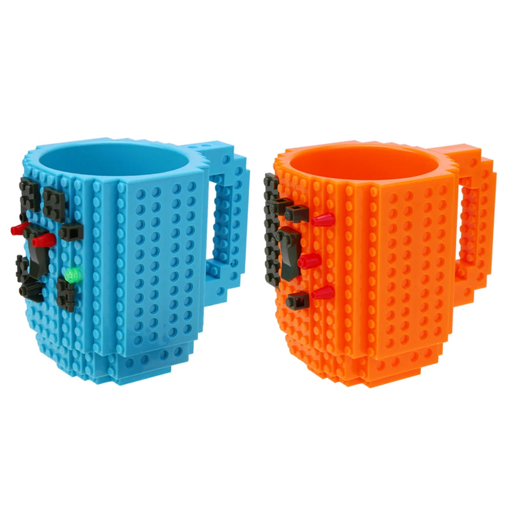 brick mug cup creative bricks gift cup creative block mug lego coffee mug building blocks mug cup with blocks