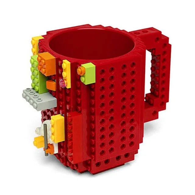 cup with blocks 350ml creative coffee mug lego