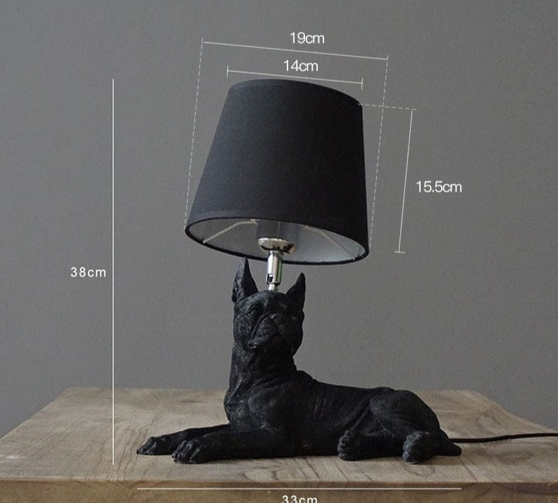 puppy lamp
