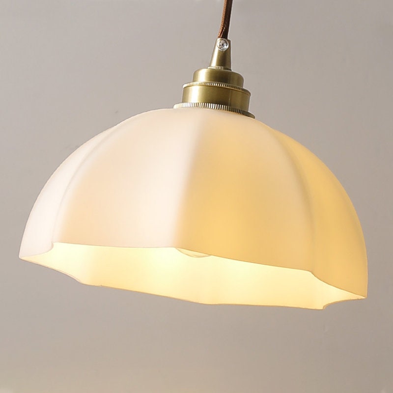 white semi flush mount ceiling light