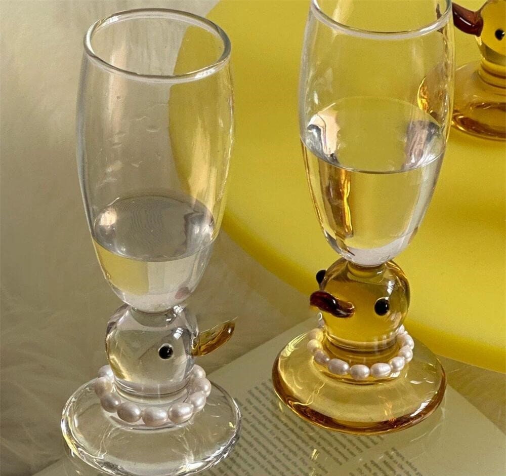 fancy wine glasses