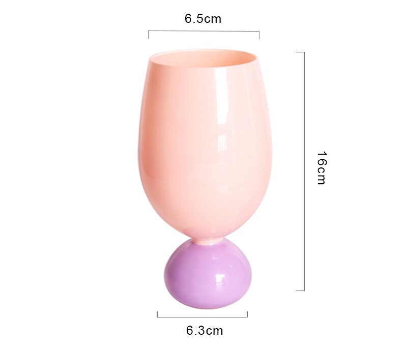 pink cocktail glass	