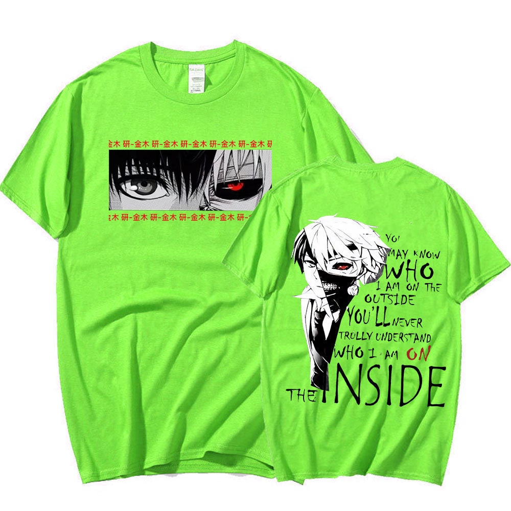 Anime Tokyo Ghoul Kaneki Ken Graphic Print Mens T-Shirt